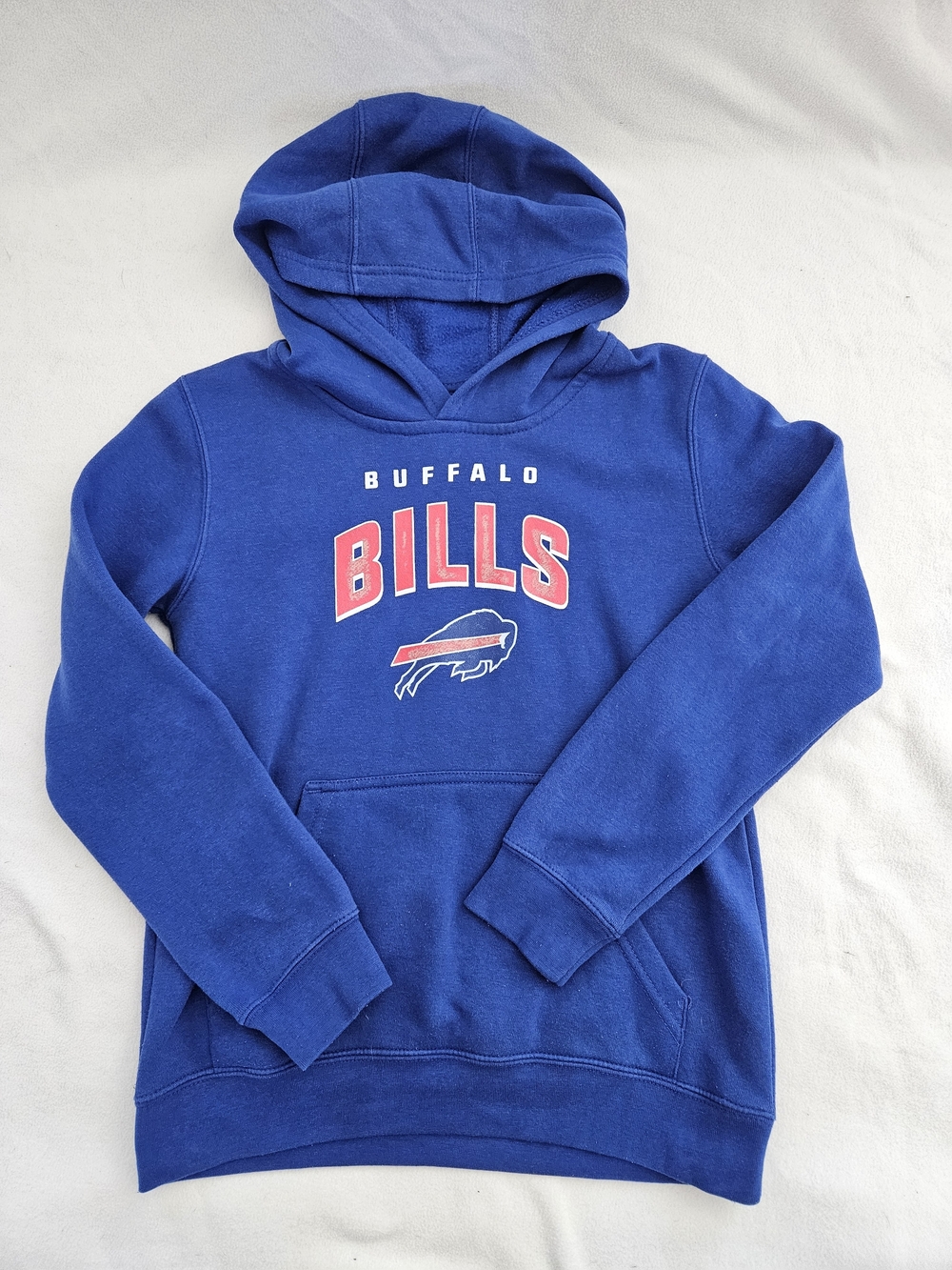 NFL Buffalo Bills Royal Blue Pullover Hoodie with Logo